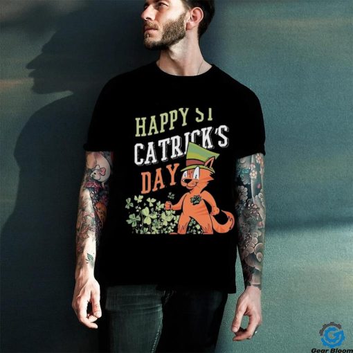 Official Happy st patrick’s day cat T shirt