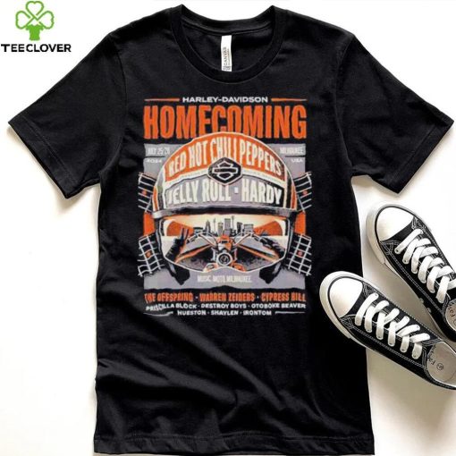 Official Harley Davidson Homecoming Festival 2024 Milwaukee Music And Motorcycles From July 25 28th Shirt