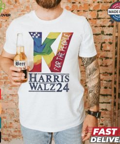 Official Harris Walz Racerback For THe People 24 T Shirt