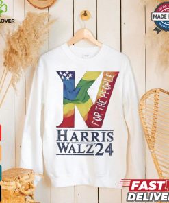 Official Harris Walz Racerback For THe People 24 T Shirt