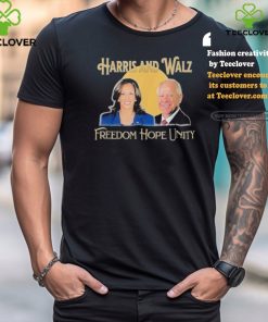 Official Harris and Walz Freedom Hope Unity Shirt