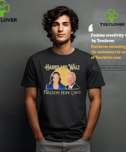 Official Harris and Walz Freedom Hope Unity Shirt