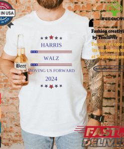 Official Harris and Walz Moving Us Forward 2024 Shirt