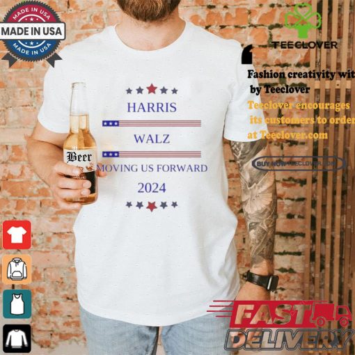 Official Harris and Walz Moving Us Forward 2024 Shirt
