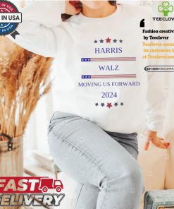 Official Harris and Walz Moving Us Forward 2024 Shirt