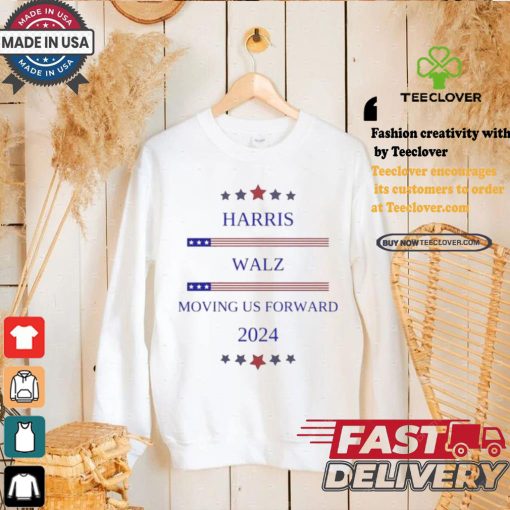 Official Harris and Walz Moving Us Forward 2024 Shirt