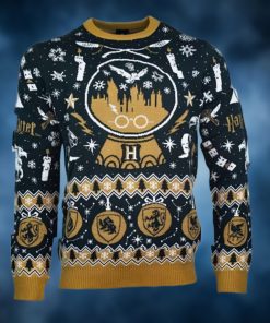 Official Harry Potter `Snow Globe Ugly Christmas Sweater