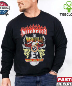 Official Hatebreed October 25 2024 Marathon Music Works Nashville TN T Shirt 1 Official Hatebreed October 25 2024 Marathon Music Works Nashville TN T Shirt