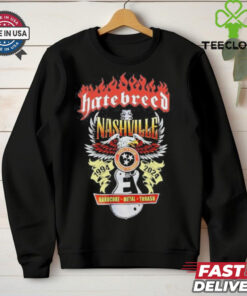 Official Hatebreed October 25 2024 Marathon Music Works Nashville TN T Shirt 2 Official Hatebreed October 25 2024 Marathon Music Works Nashville TN T Shirt