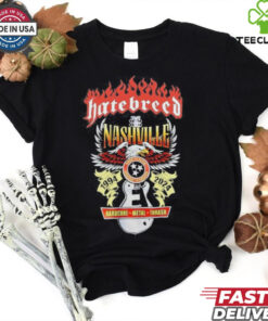 Official Hatebreed October 25 2024 Marathon Music Works Nashville TN T Shirt 3 Official Hatebreed October 25 2024 Marathon Music Works Nashville TN T Shirt