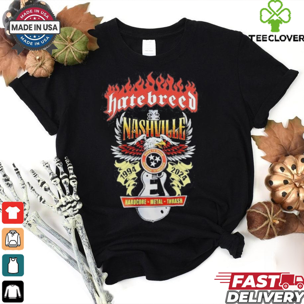 Official Hatebreed October 25 2024 Marathon Music Works Nashville TN T Shirt Official Hatebreed October 25 2024 Marathon Music Works Nashville TN T Shirt