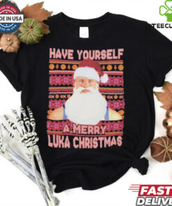 Official Have Yourself A Merry Luka Christmas T Shirt