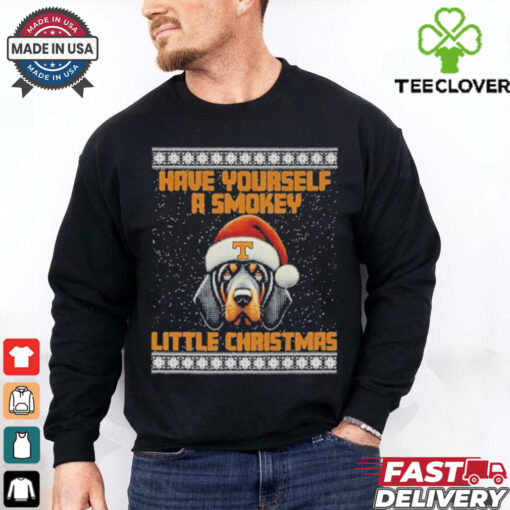 Official Have Yourself A Smokey Little Christmas Special Tennessee Volunteers Shirt