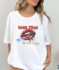 Official Hawk Tuah Spit On That Thang Lips Shirt