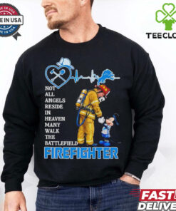 Official Heartbeat Detroit Lions Mickey Firefighter 
