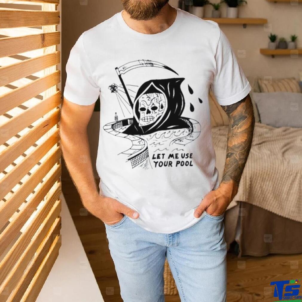 Official Heavyslime let me use your pool T shirt Official Heavyslime let me use your pool T shirt