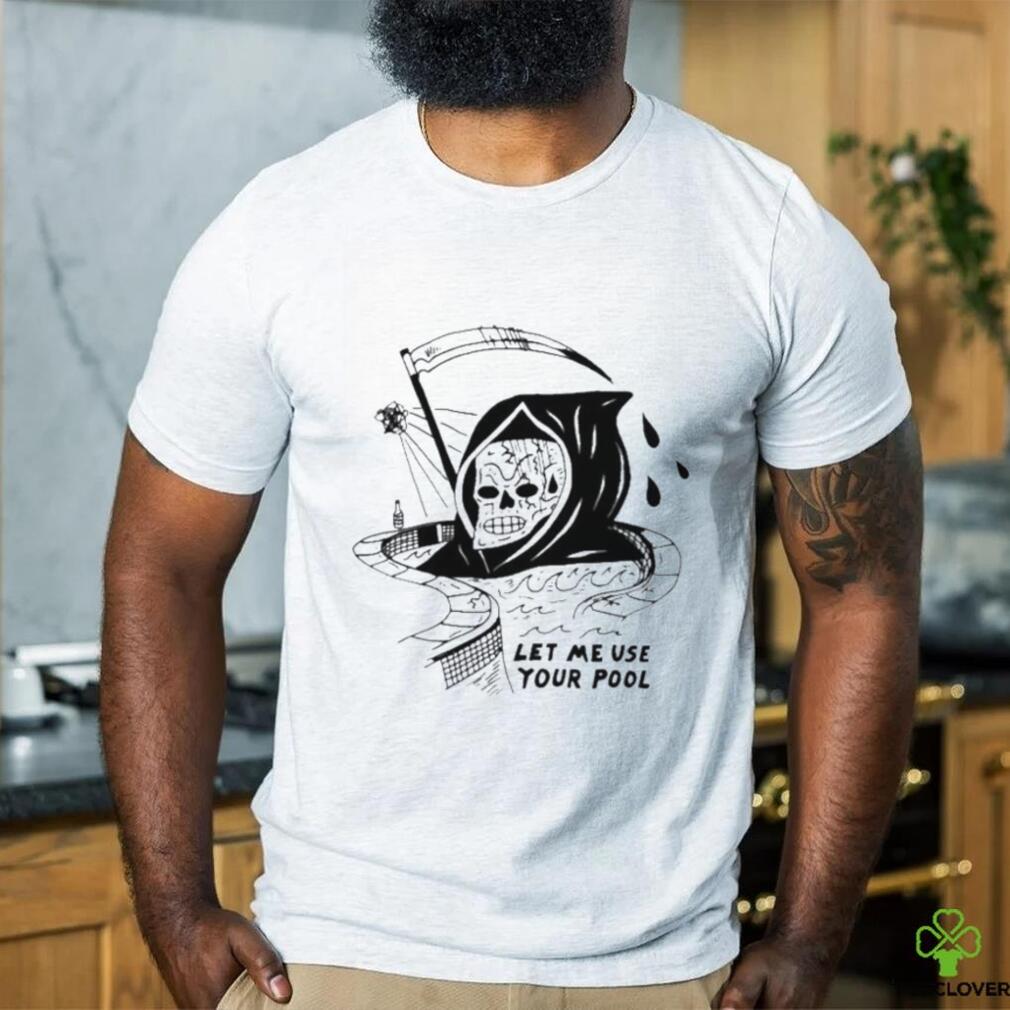 Official Heavyslime let me use your pool T shirt Official Heavyslime let me use your pool T shirt
