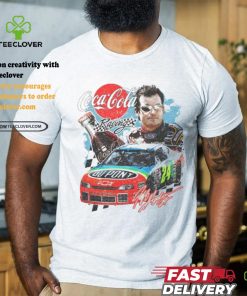 Official Heavyweight Legends Jeff Gordan Coca Cola Racing Vintage T Shirt