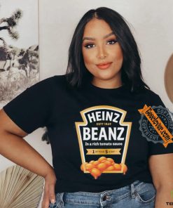 Official Heinz Beanz Est 1869 In A Rich Tomato Sauce 1 Of Your 5 A Day shirt
