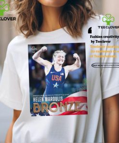 Official Helen Maroulis Bronze Medal Wrestling Women’s Freestyle 57kg Paris Olympic 2024 Poster t shirt