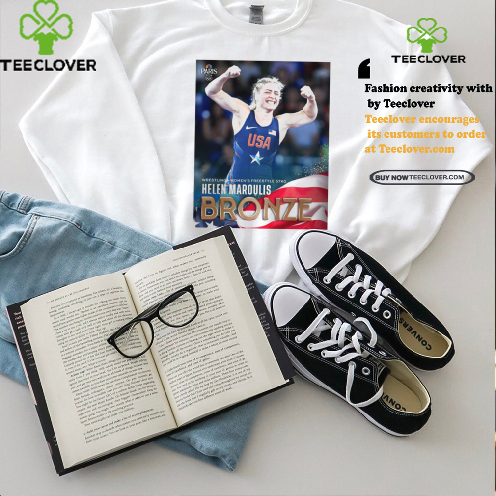 Official Helen Maroulis Bronze Medal Wrestling Women’s Freestyle 57kg Paris Olympic 2024 Poster t shirt Official Helen Maroulis Bronze Medal Wrestling Women’s Freestyle 57kg Paris Olympic 2024 Poster t shirt