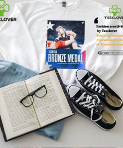 Official Helen Maroulis Team USA Bronze Medal Women’s Wrestling 57kg Paris Olympic 2024 Poster t shirt