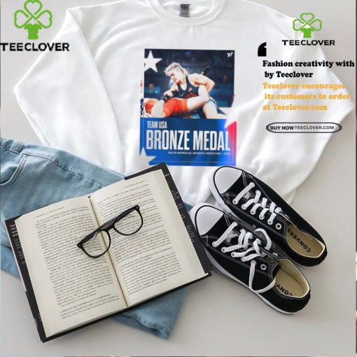 Official Helen Maroulis Team USA Bronze Medal Women’s Wrestling 57kg Paris Olympic 2024 Poster t shirt