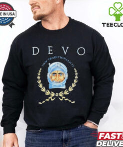 Official Hello Merch Devo New Traditionalists Crew Attractive Shirt