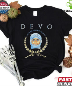 Official Hello Merch Devo New Traditionalists Crew Attractive Shirt