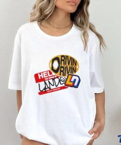 Official Hello My Name Is Lando Driven Race 100 Shirt
