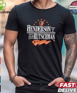 Official Henderson Rutschman Baltimore Orioles Mlb Multi Player ’47 Franklin Shirt