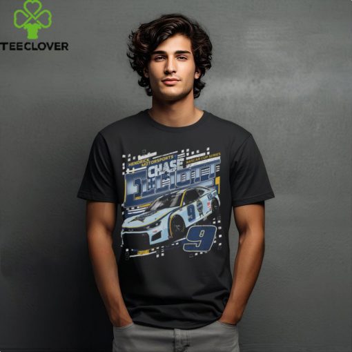 Official Hendrick Motorsports Team Collection Navy Chase Elliott Kelly Blue Book Draft T Shirt