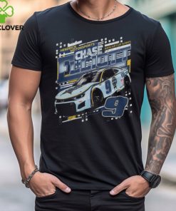 Official Hendrick Motorsports Team Collection Navy Chase Elliott Kelly Blue Book Draft T Shirt