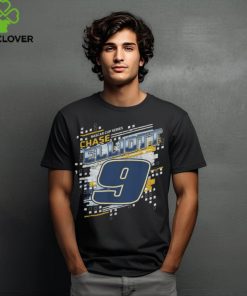 Official Hendrick Motorsports Team Collection Navy Chase Elliott Kelly Blue Book Draft T Shirts