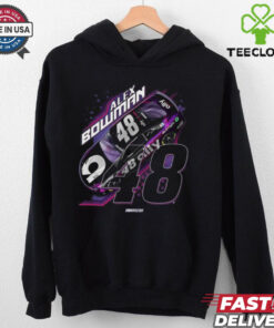 Official Hendrick Motorsports Team Collection Purple Alex Bowman Car 2025 Shirt