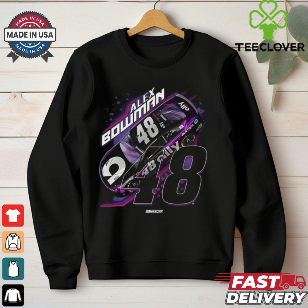 Official Hendrick Motorsports Team Collection Purple Alex Bowman Car 2025 Shirt Official Hendrick Motorsports Team Collection Purple Alex Bowman Car 2025 Shirt
