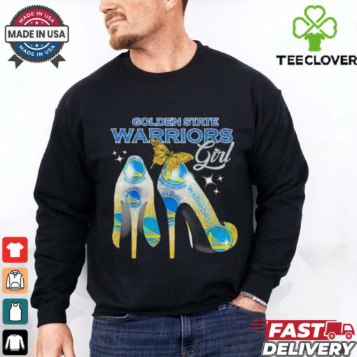 Official High heels Golden State Warriors girl shirt