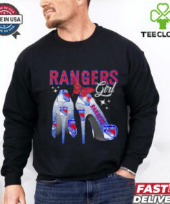 Official High heels New York Rangers girl shirt