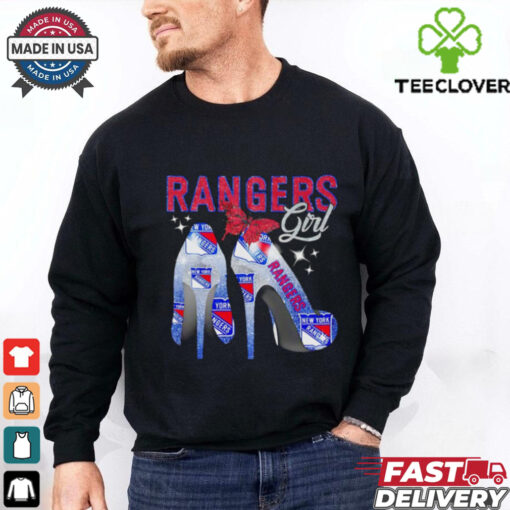 Official High heels New York Rangers girl shirt