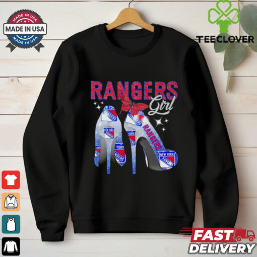 Official High heels New York Rangers girl shirt