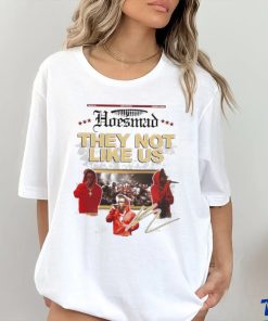Official Hoes Mad X They Not Like Us Signature T shirt