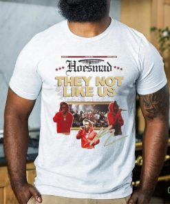 Official Hoes Mad X They Not Like Us Signature T shirt