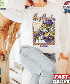 Official Hog Gumbo Made Fresh Daily LSU Tigers Vs Arkansas Razorbacks Graphic t hoodie, sweater, longsleeve, shirt v-neck, t-shirt