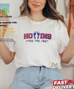 Official Hollins Free The Feet Shirt