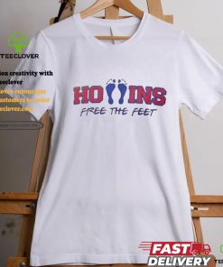 Official Hollins Free The Feet Shirt