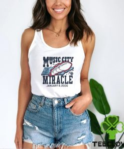 Official Homage Nfl Tennessee Titans Music City Miracle T Shirt