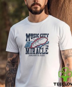 Official Homage Nfl Tennessee Titans Music City Miracle T Shirt
