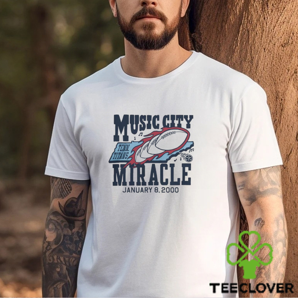 Official Homage Nfl Tennessee Titans Music City Miracle T Shirt Official Homage Nfl Tennessee Titans Music City Miracle T Shirt