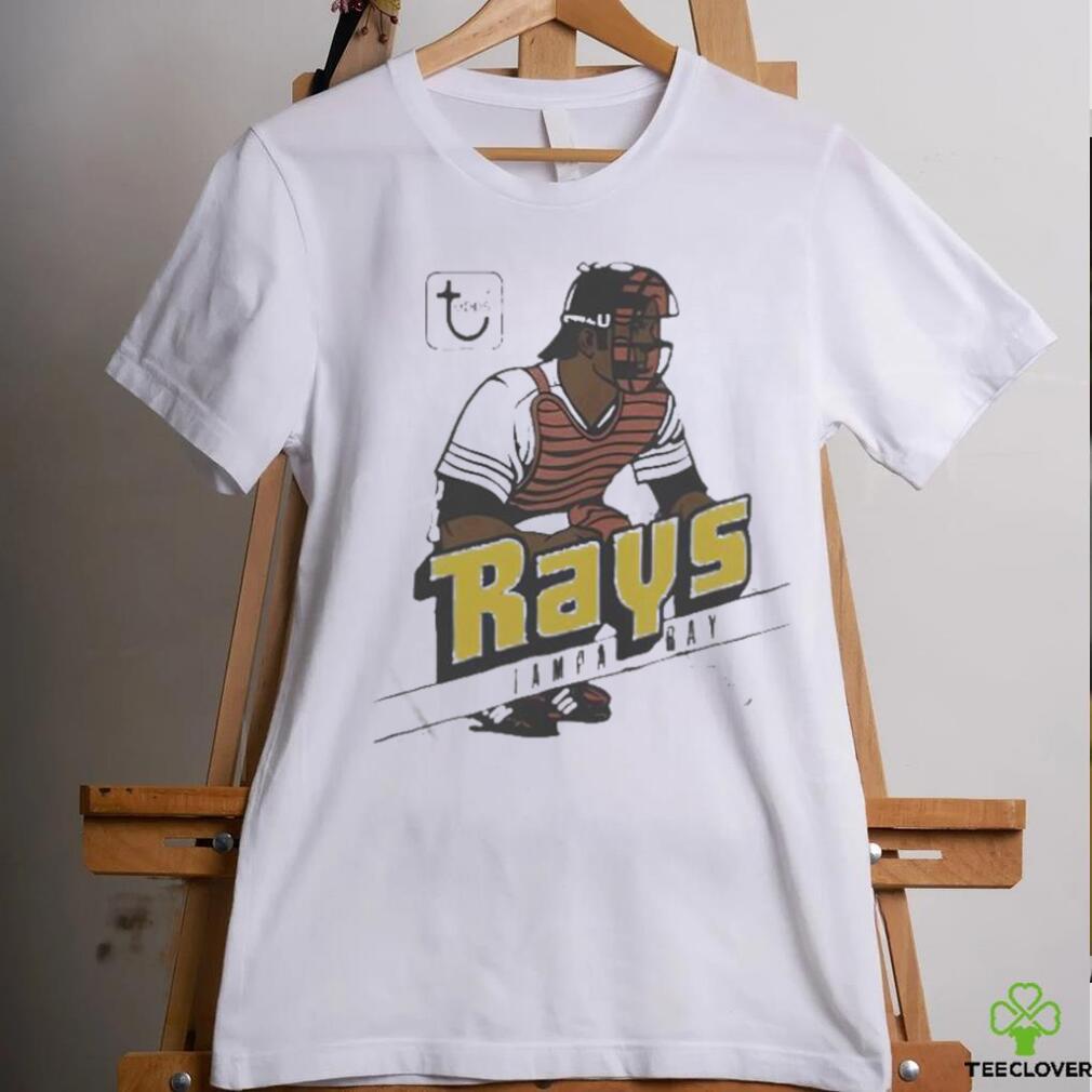 Official Homage X Topps Light Blue Tampa Bay Rays Shirt - Limotees