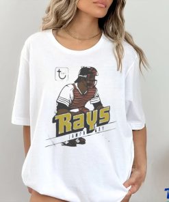 Men's Homage x Topps Light Blue Tampa Bay Rays Shirt - Limotees